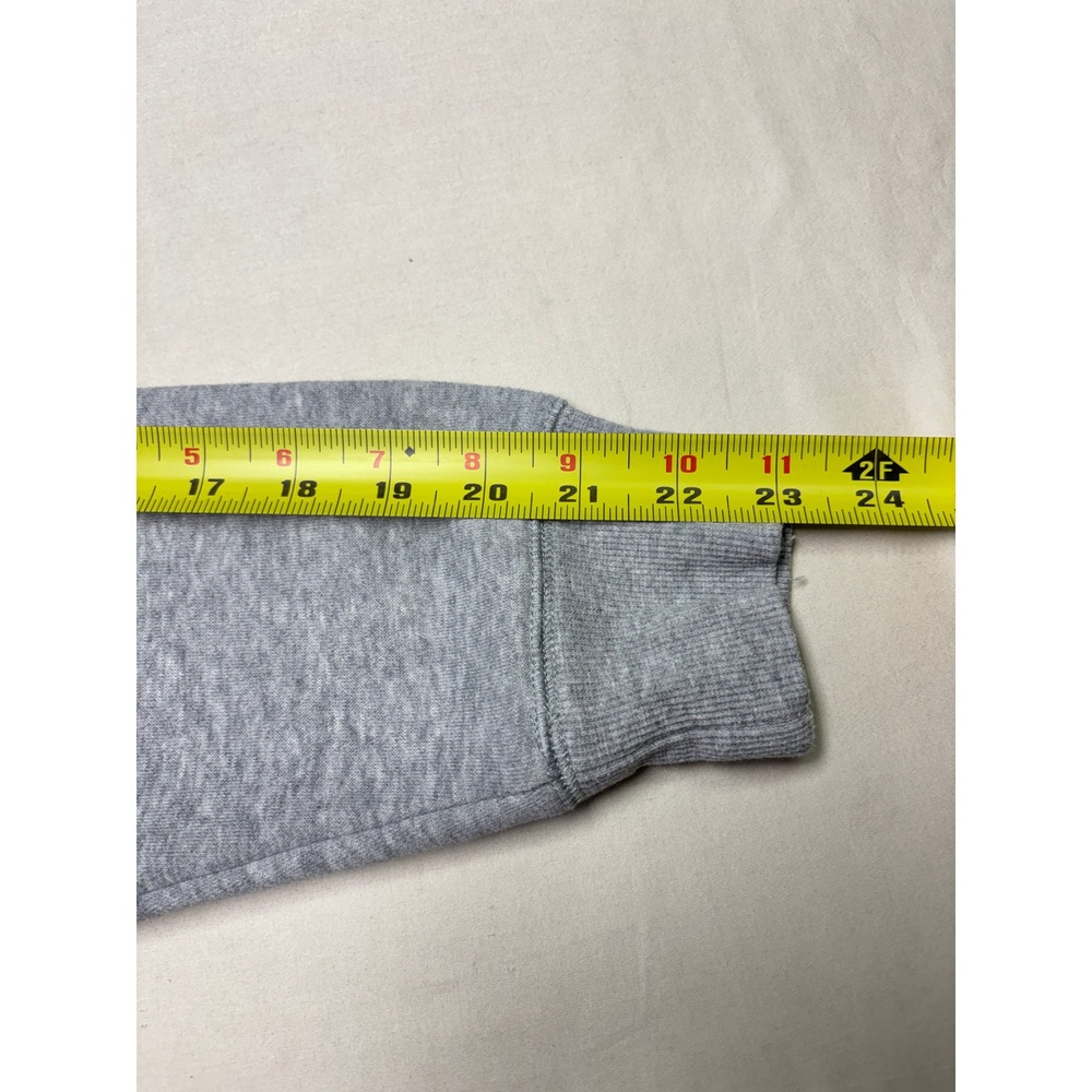 UGG Womens Grey Faux Fur Logo Raglan Sweatshirt Medium‎ 1123718 Heather Grey - Picture 7 of 7
